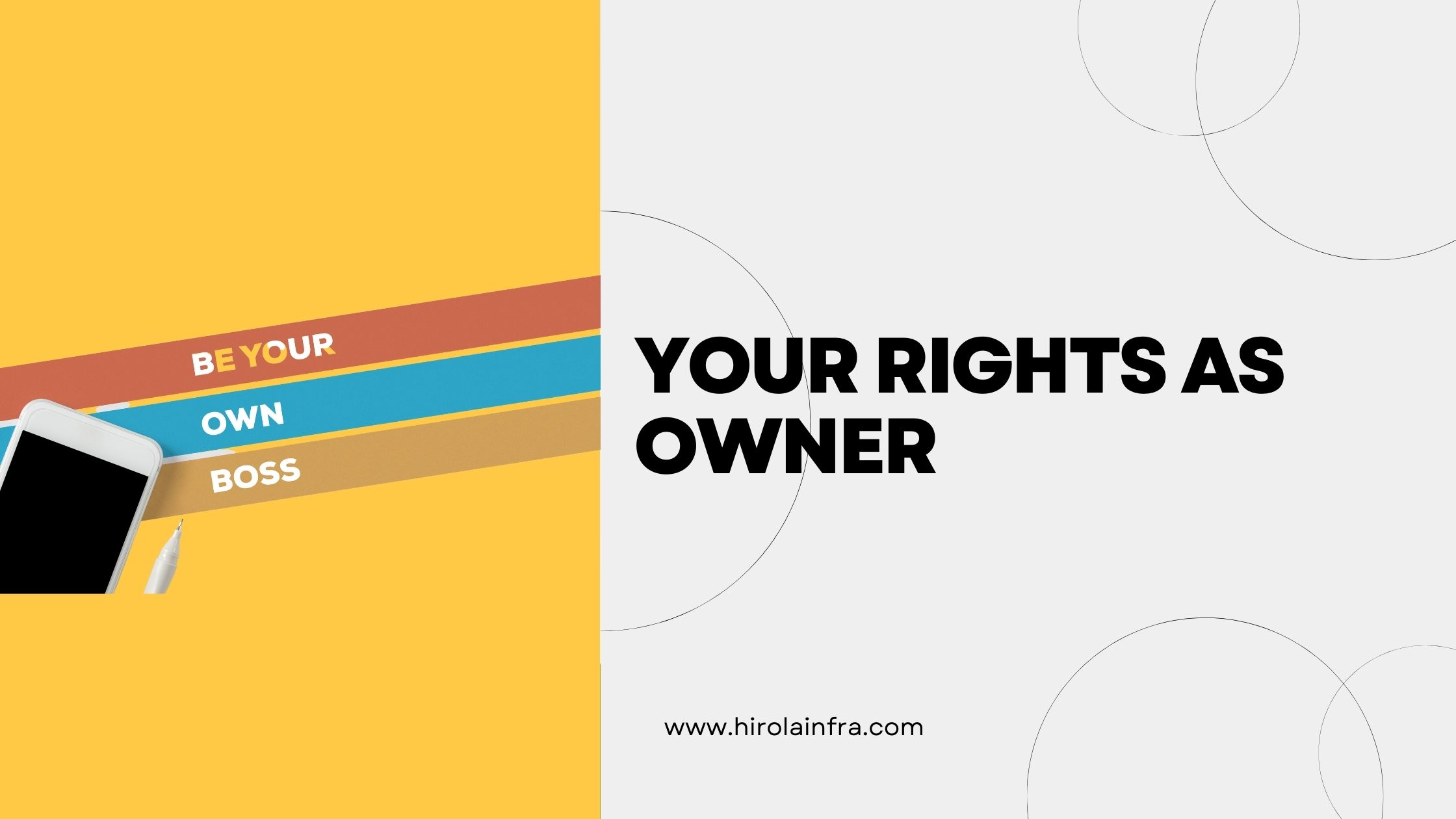 Your rights as owners
